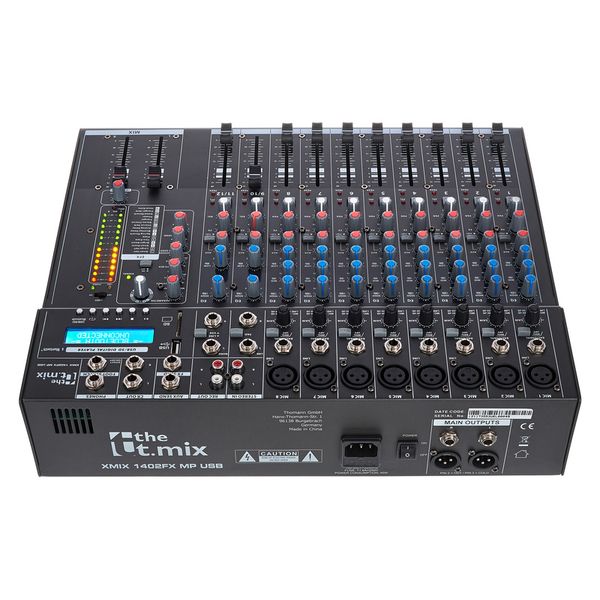 the t.mix xmix 1402 FXMP Case Bundle