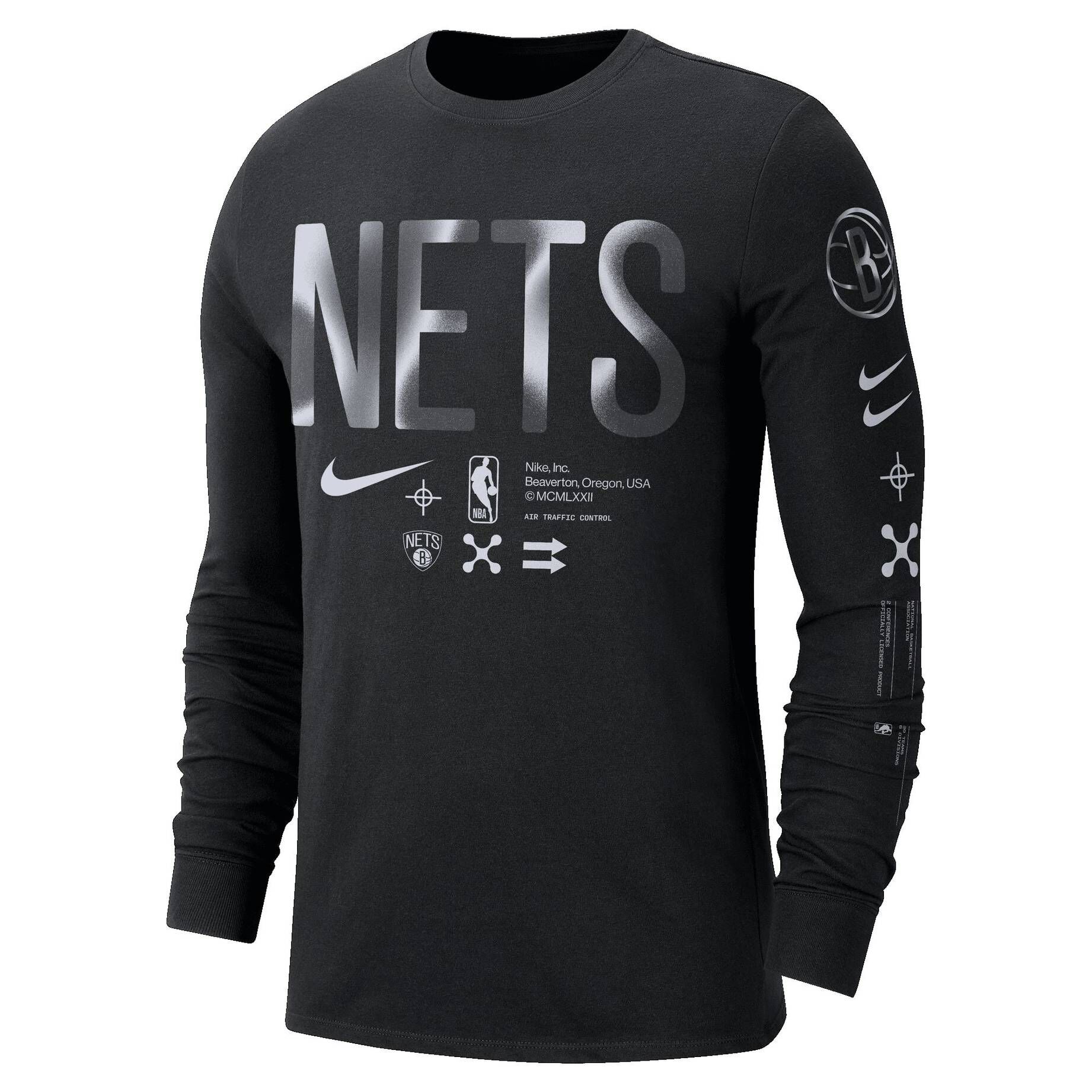 Nike| Herren Langarmshirt BROOKLYN NETS LONG
