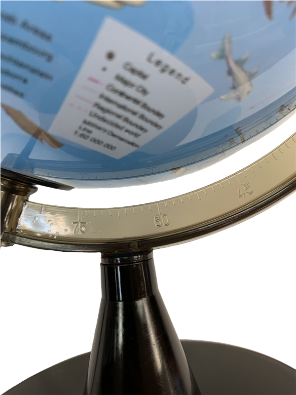 SCIENCE - Globus med Dyr og Lys 20 cm
