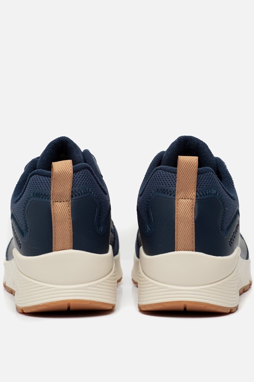 Skechers Uno Layover Sneakers blauw Textiel