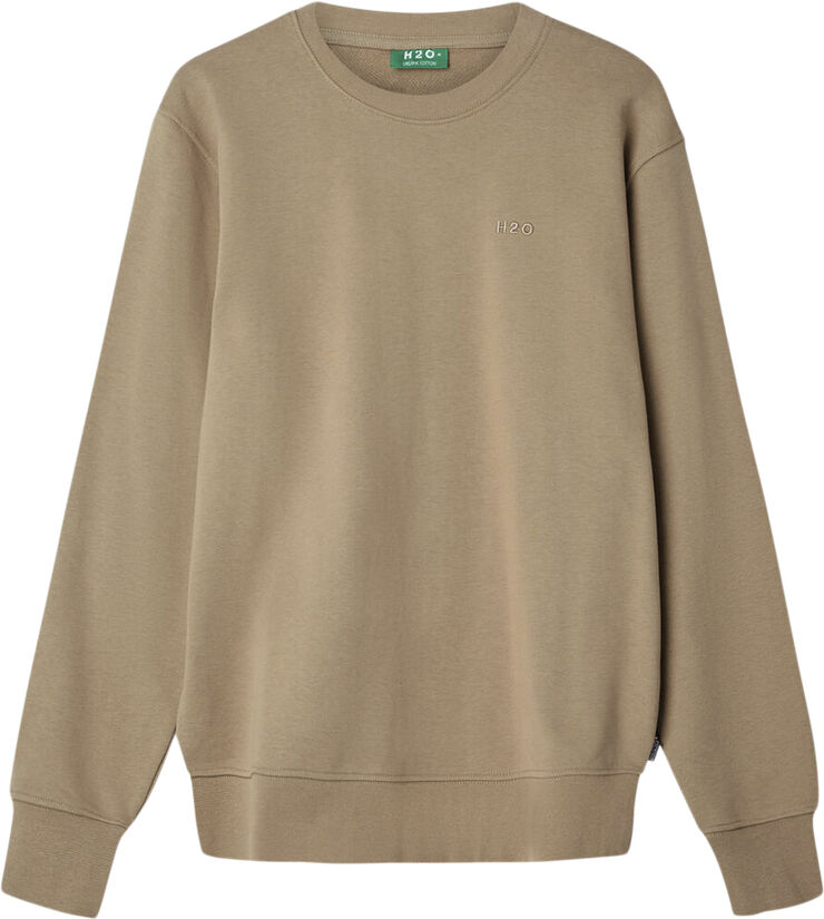 H2O Happy Organic sweatshirt Brun
