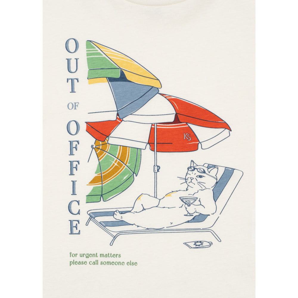 Køb Konges Sløjd Antique White Famo Tee Gots