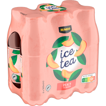 Jumbo Ice Tea Perzik 6 x 500ML