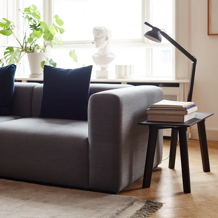 HAY - Mags Sofa, Eck-Kombination 2, links / grau (Hallingdal 116) (EU)