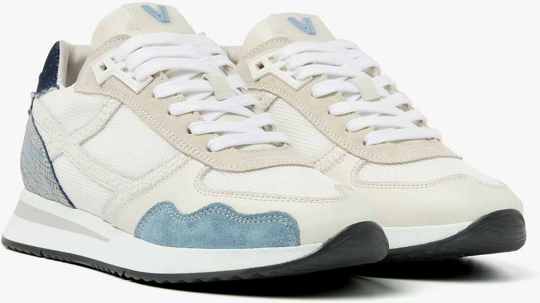 VIA VAI blauwe via vai lage sneakers nora base