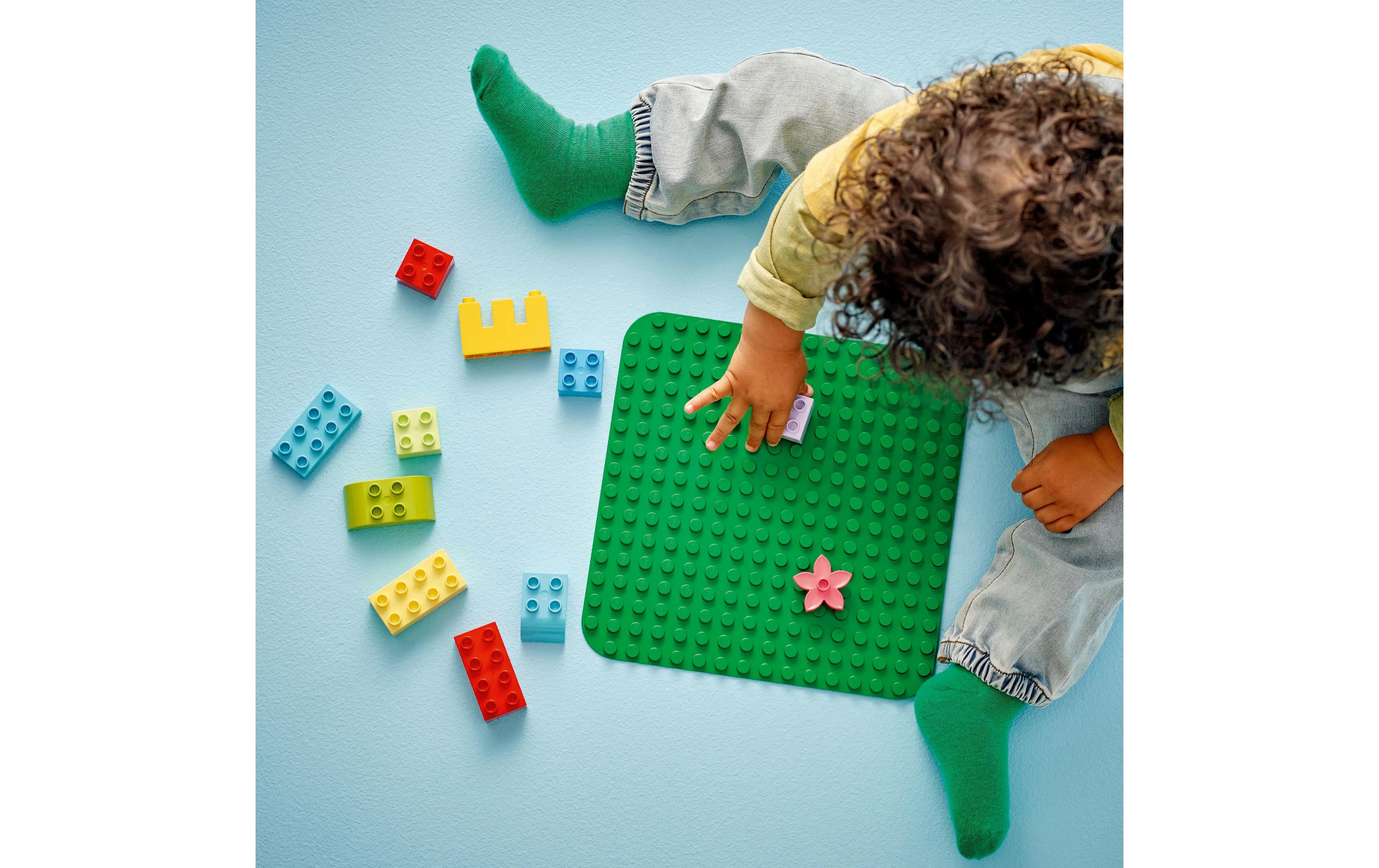 DUPLO® Bauplatte in Grün 10460Bauspielzeug zum Bauen, Spielen und Ausstellen