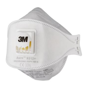3M fijnstofmasker Aura 9312 FFP1 met ventiel