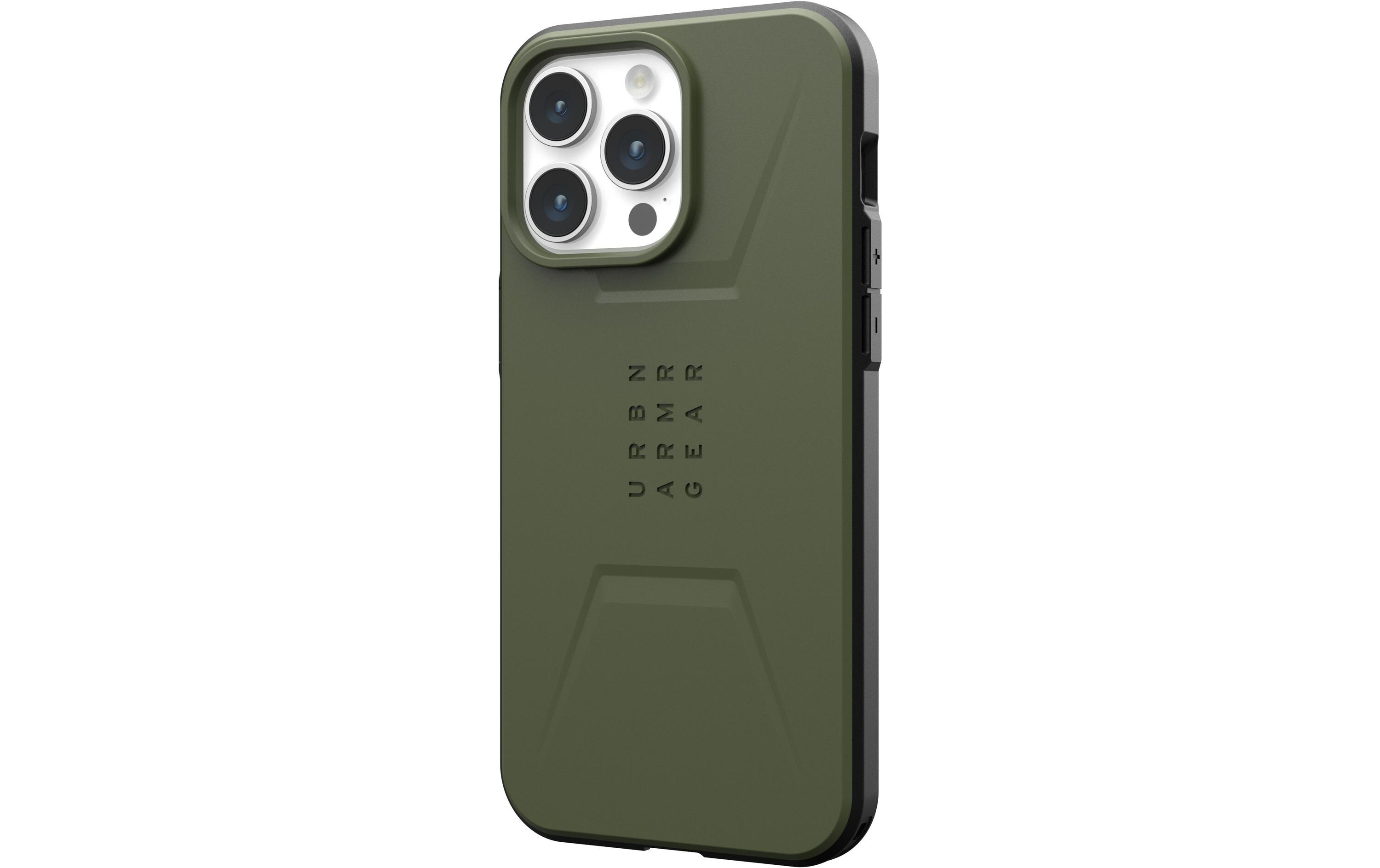 Back Cover Civilian Case iPhone 15 Pro Max OliveSchutzhülle für das Apple iPhone 15 Pro Max
