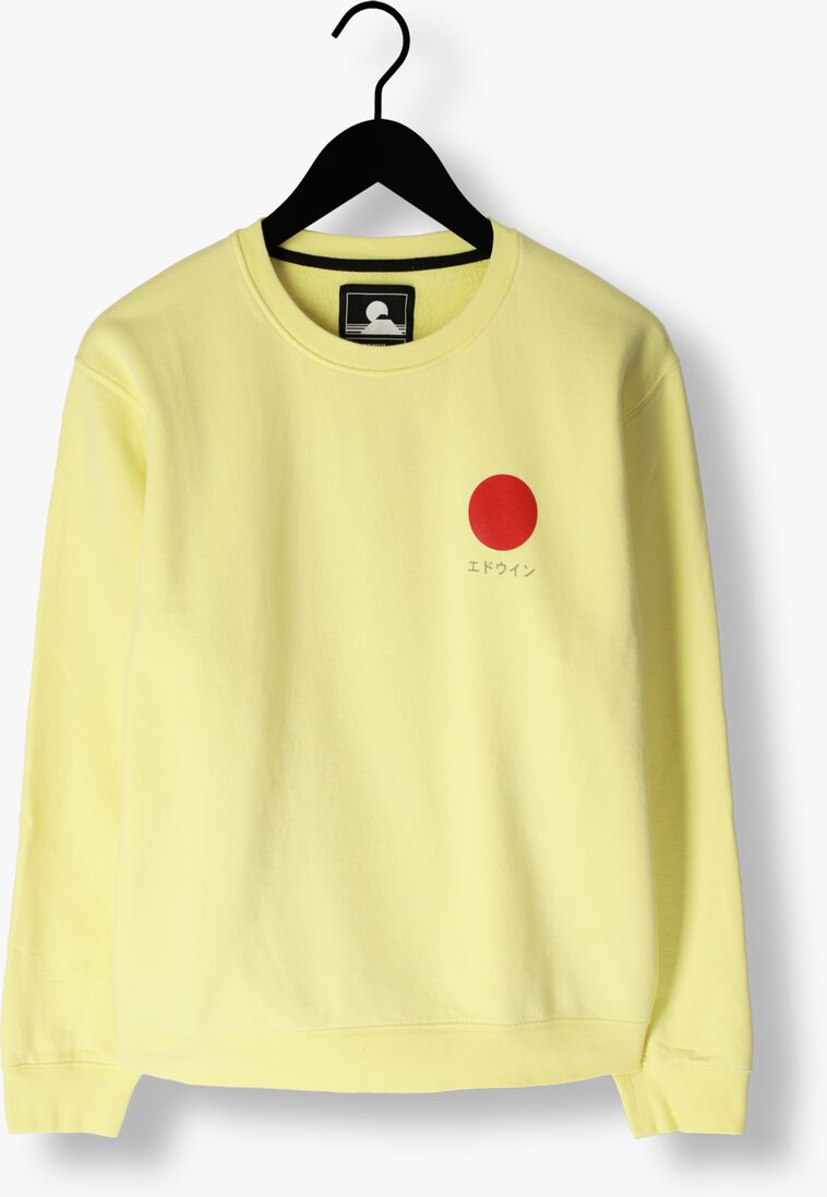 EDWIN gele edwin t-shirt japanese sun supply ts single jersey