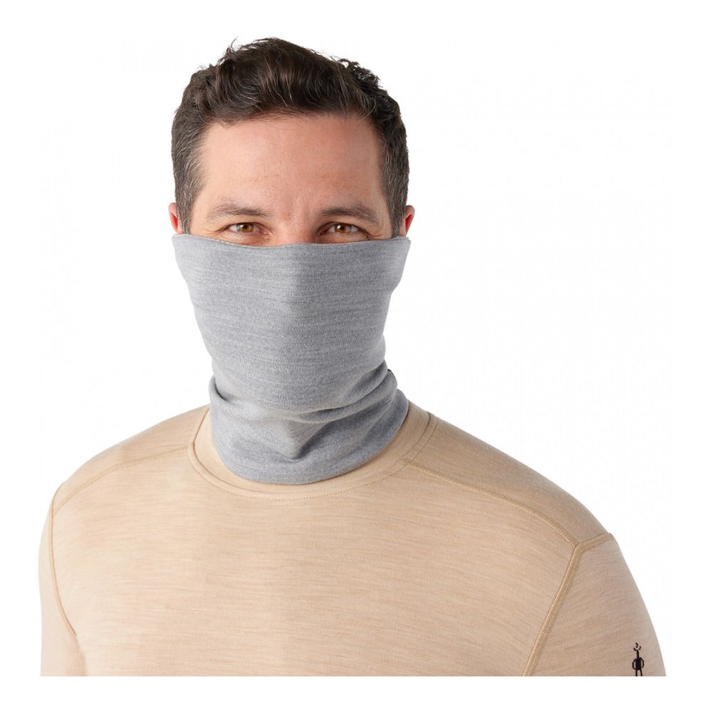 Smartwool THERMAL MERINO REVERSIBLE - Tour de cou Homme light grey