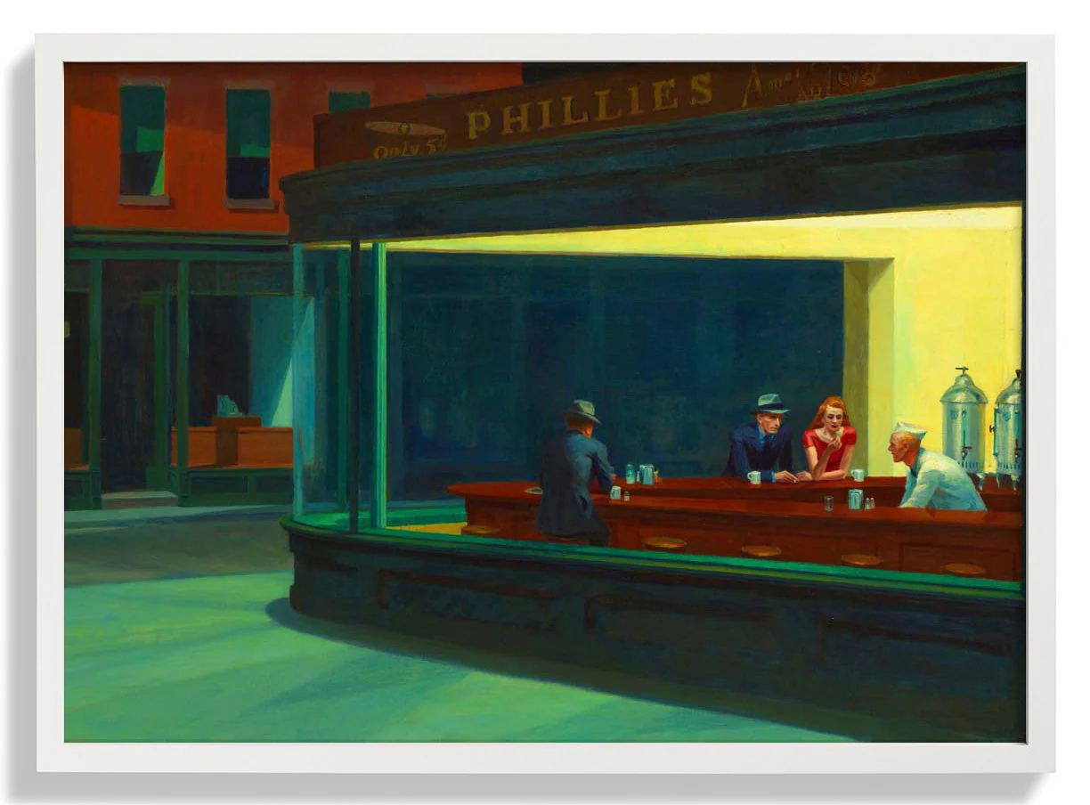 Nighthawks von Edward Hopper