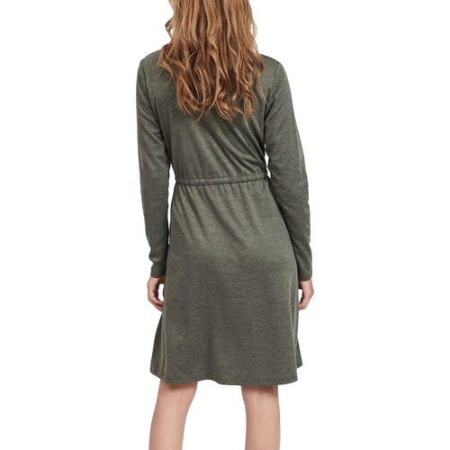 Vila - VIJUNER L/S DRESS Verde