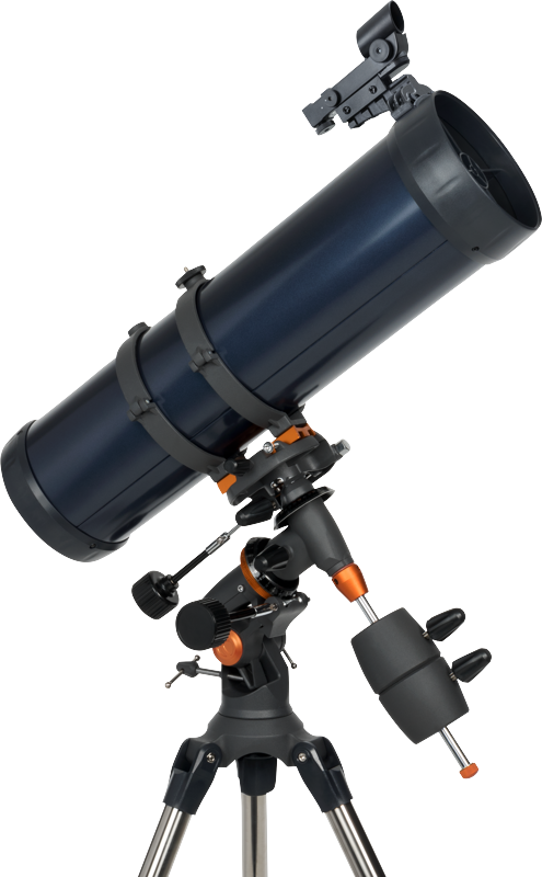 Celestron - Astromaster Reflector 130EQ - Stjernekikkert med Telefonadapter og T2-Barlow