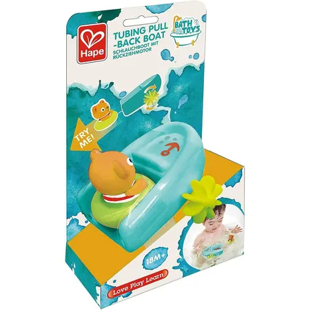 Hape Schlauchboot mit Rückziehmotor