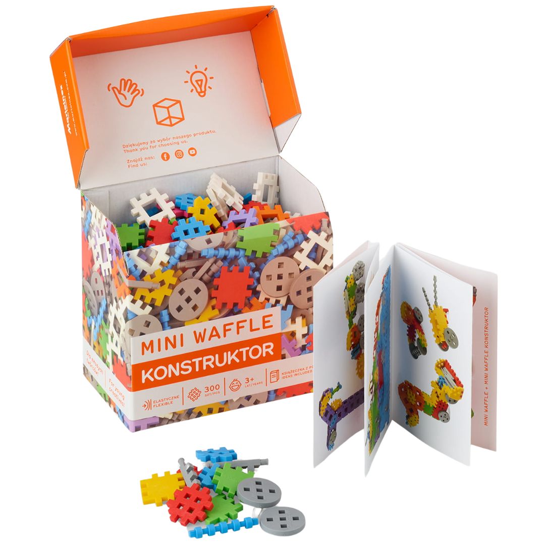 Marioinex mini waffle constructor - 300st