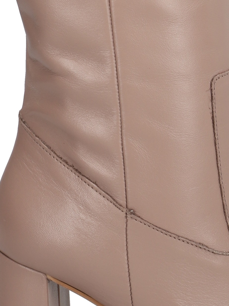 Glattleder Stiefel