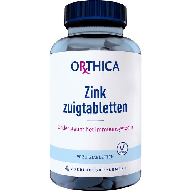 Orthica Zink Zuigtabletten 90 stuks pot