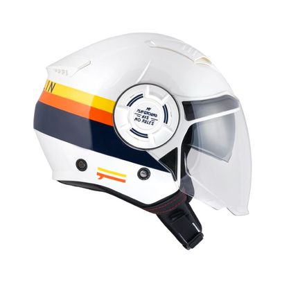 Casque Pull-in GRAPHIC GARY RAINBOW - Blanc