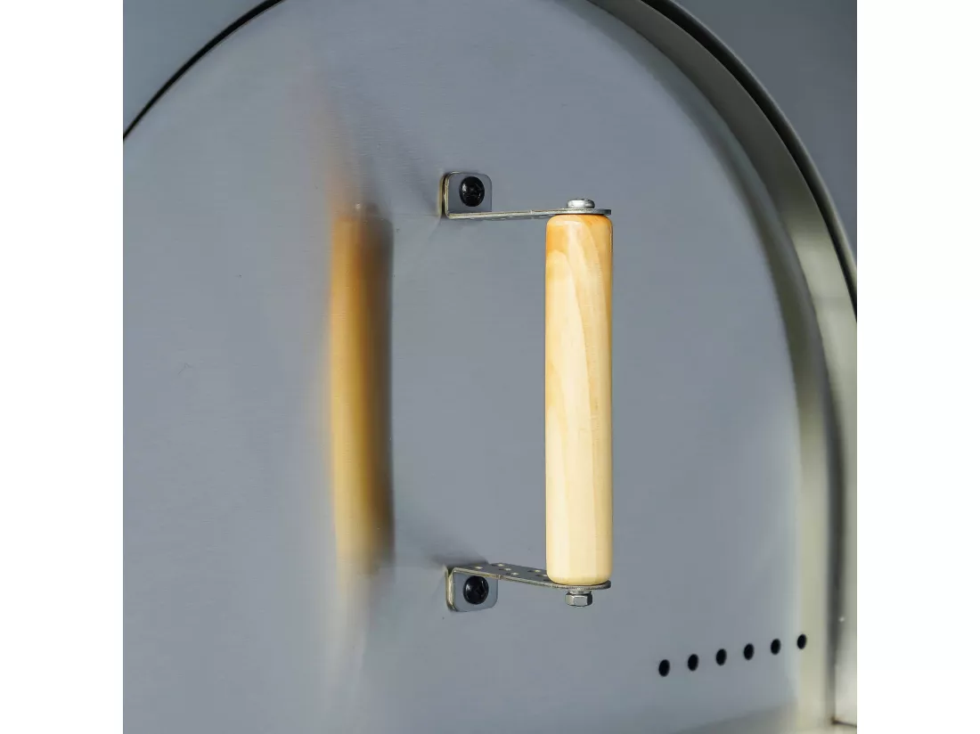 Meuble four à pizza pour cuisine d'extérieure