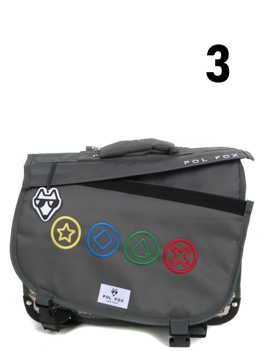 Cartable RÀversible Pol Fox Gamer 38 cm