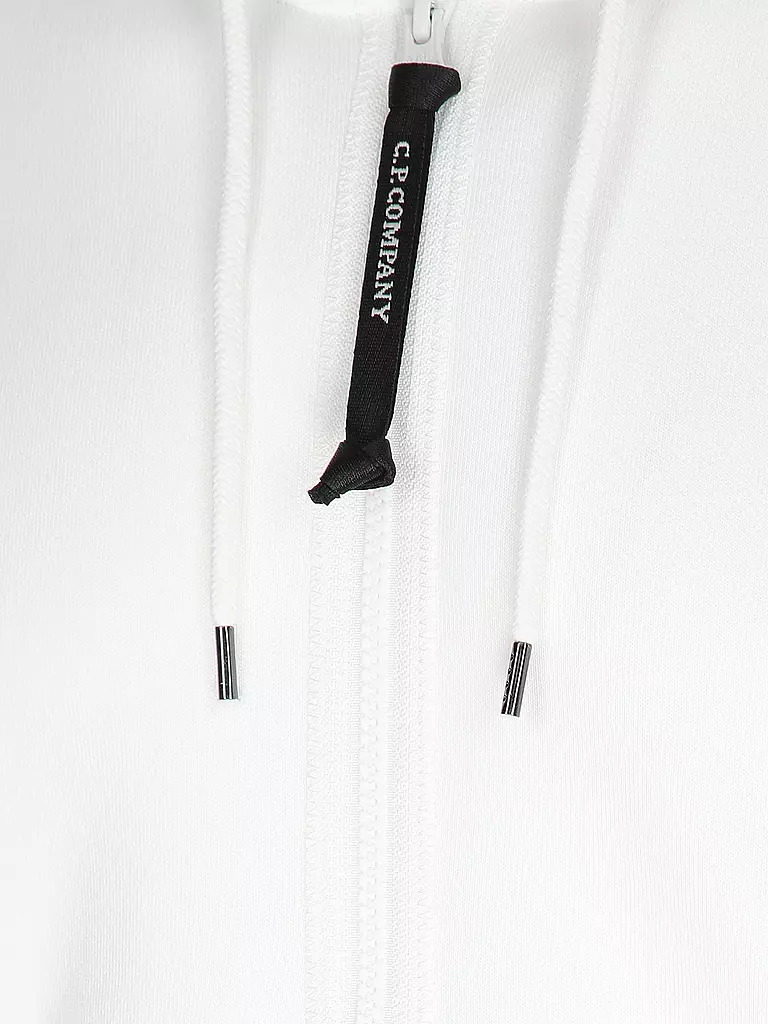 CP COMPANY Sweatjacke LINSE weiss