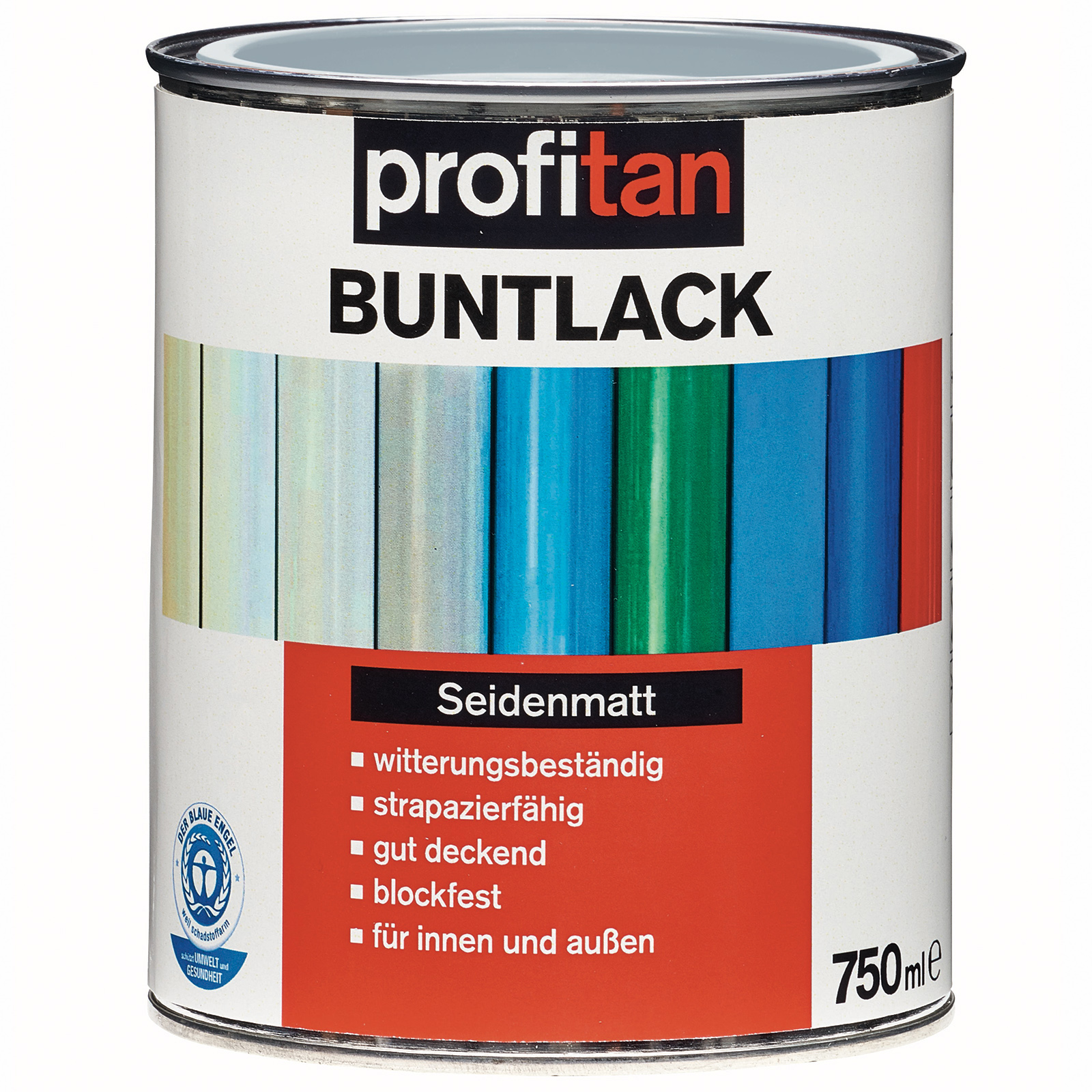 profitan Buntlack - silbergrau seidenmatt - 750 ml