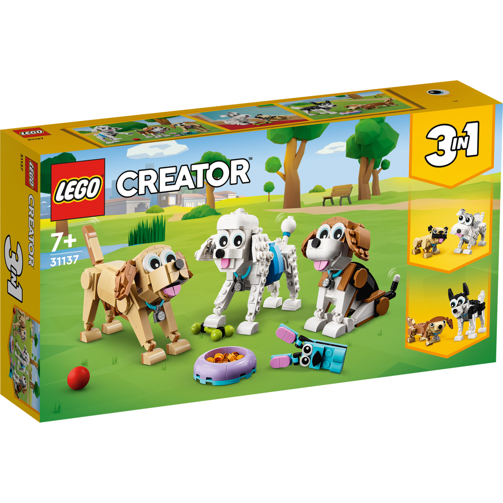 LEGO Creator Niedliche Hunde 31137