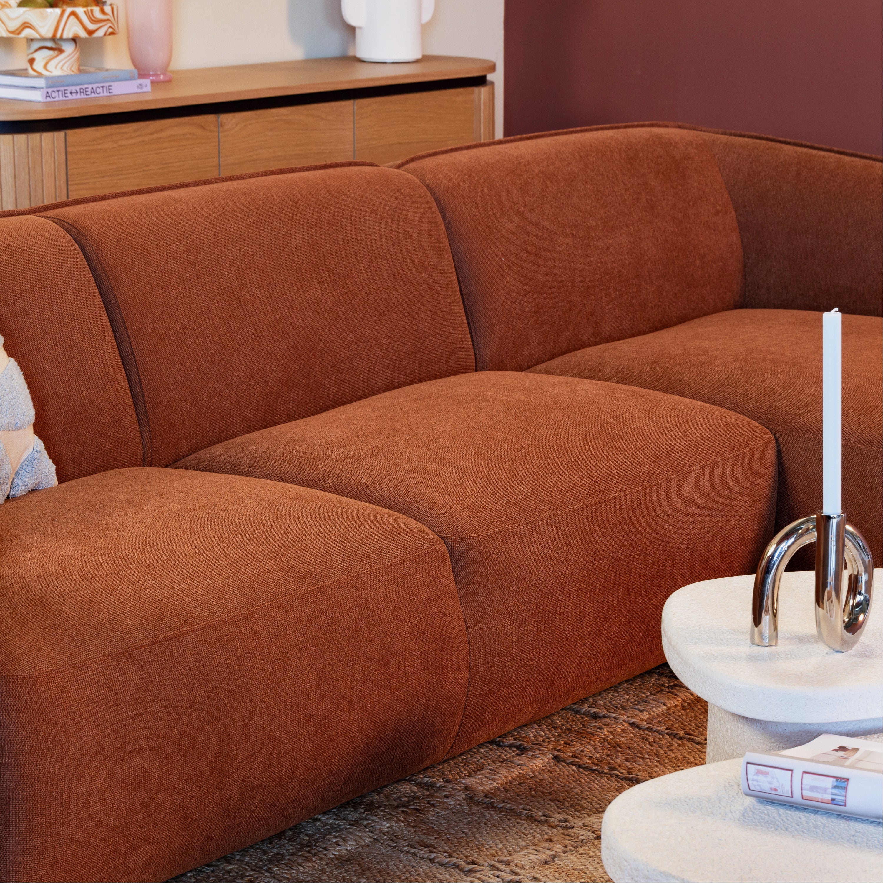 by fonQ Soft U-bank Links - Micro Chenille - Terra