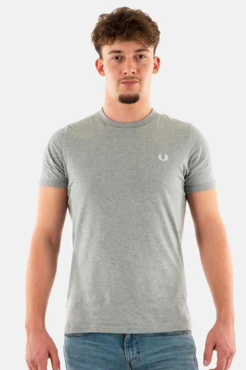 Tee shirt fred perry m3519 r49 steel marl