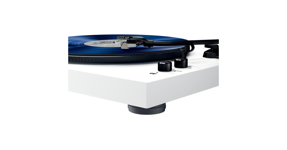 MIXXAnalog 5 Vinyl Record platenspeler  (Wit, 33/45 RPM)