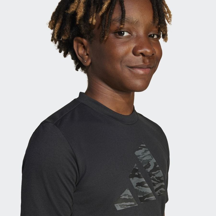 Adidas T-shirt imprimé camouflage Training Essentials Enfants