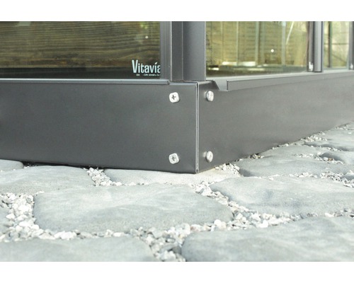 Fundering Vitavia 5000/5900 12,5 cm antraciet