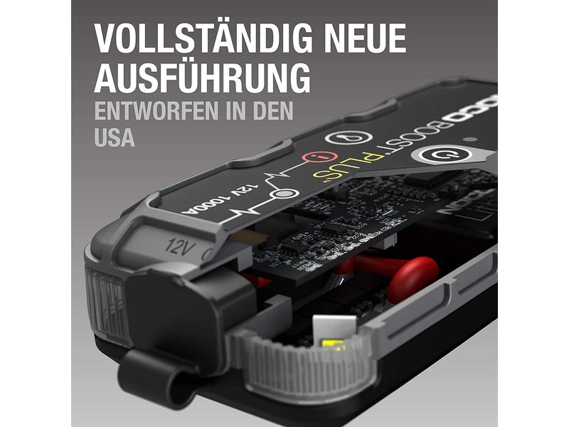 Noco Starterbatterie mit Ladefunktion GB40 12V 1000A Starterbooster und Powerbank, 12 V, 1000 A