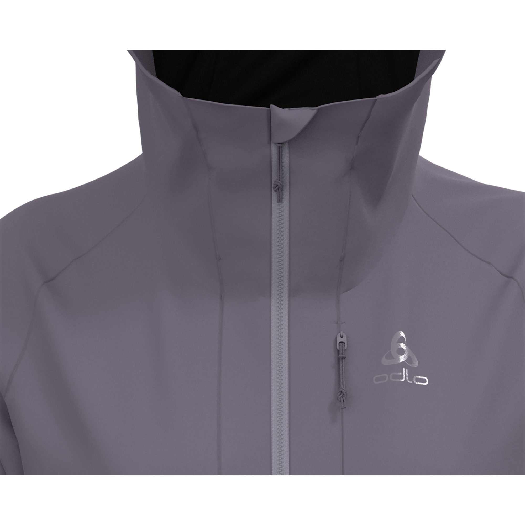 Odlo Zeroweight Windproof X Warm Jacke Damen gray ridge
