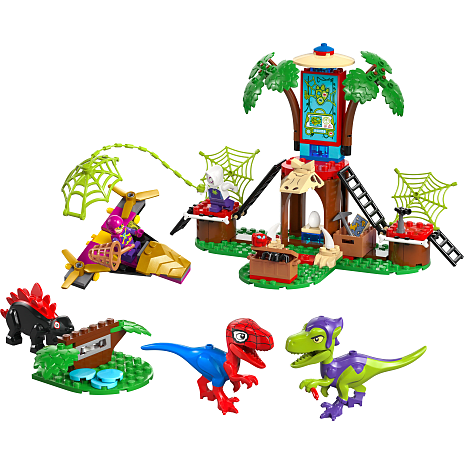 LEGO Marvel Spidey og Gobbys raptorkamp ved hovedkvarteret 11200