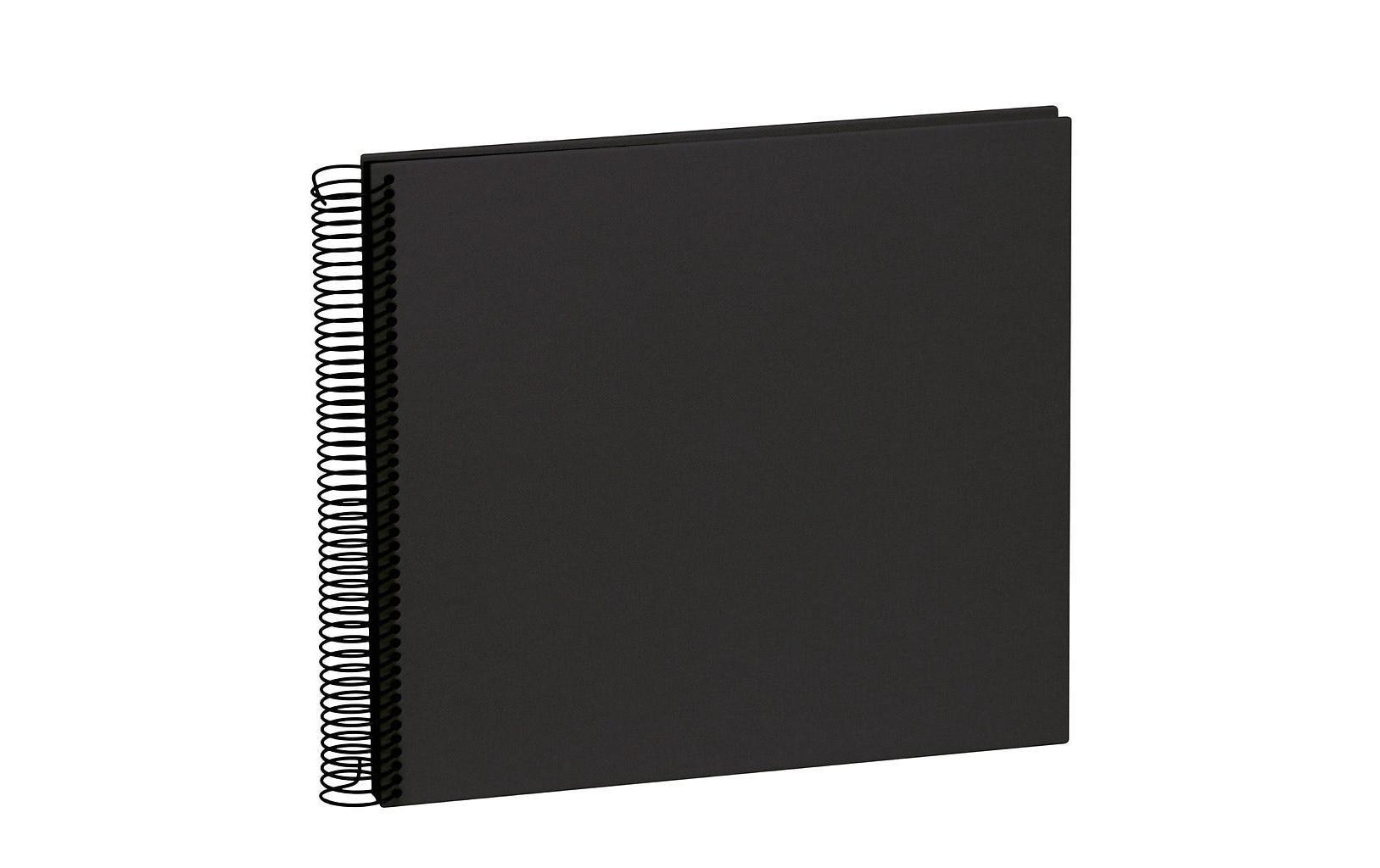 Fotoalbum 23 x 24.5 cm Schwarz, 40 schwarze SeitenAlbum für Ihre schönsten Fotos und Erinnerungen