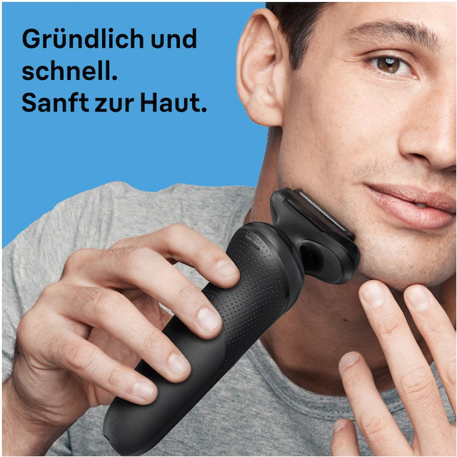 Braun Elektrorasierer »Series 5 52-N7200cc« Reinigungsstation Wasserdichter Folienrasierer, mit Präzisionstrimmer