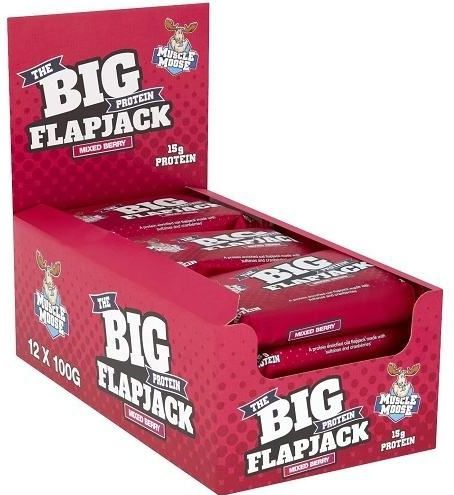 Moose Big Protein Flapjack 12x 100g