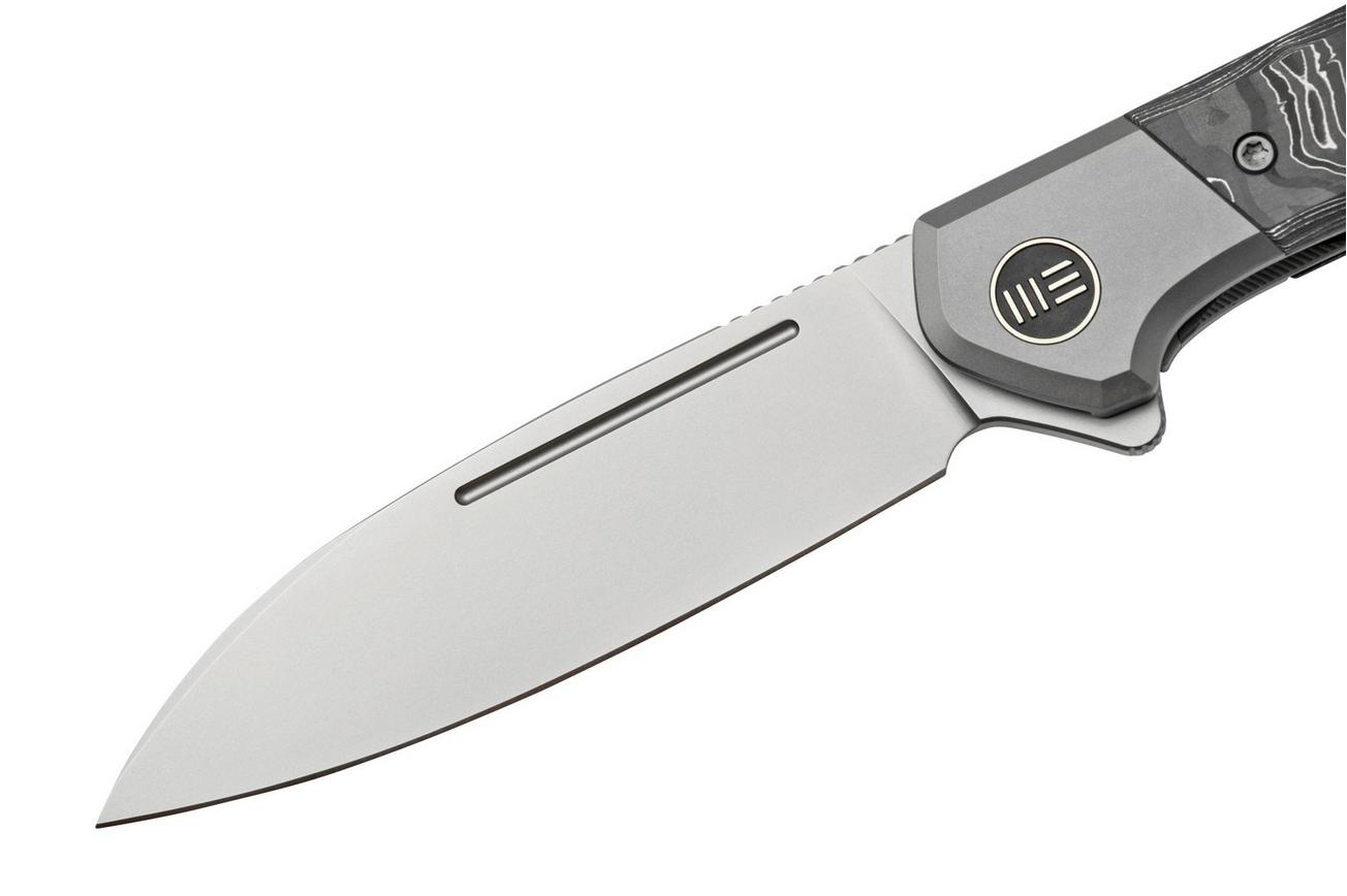 WE Knife Soothsayer WE20050-3 Grey Titanium/Carbonfiber, zakmes
