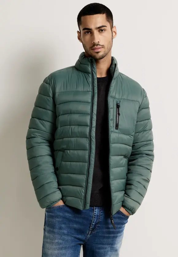 Leichte Steppjacke - ash green