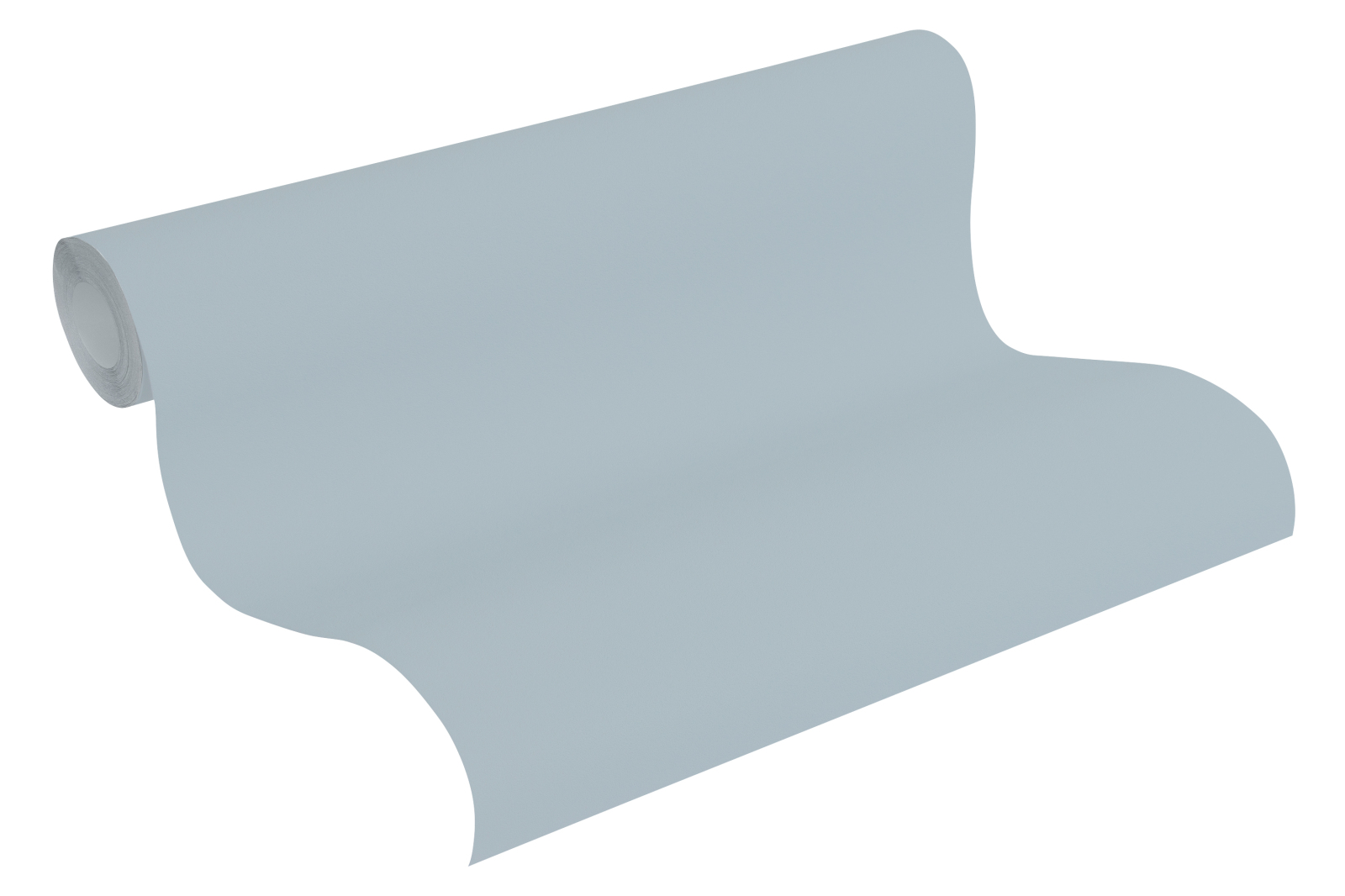 Vliestapete SCANDINAVIAN 2 - blaugrau - uni - 10 Meter