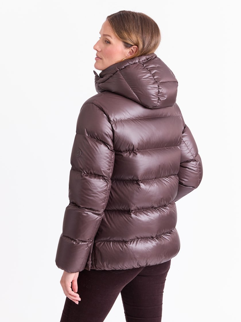 Marna dunjakke Chocolate Brown