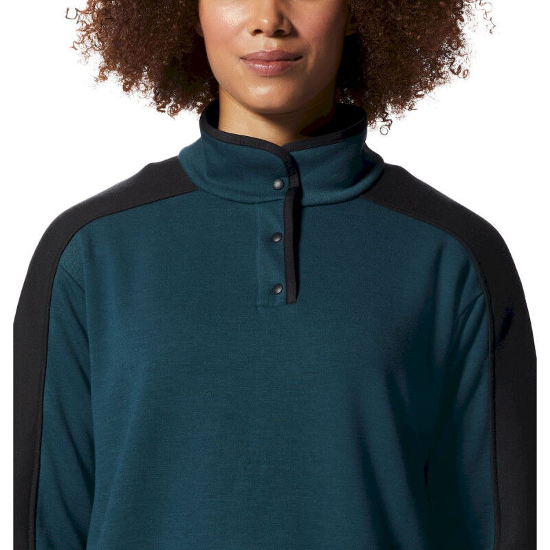 Camplife Snap Neck Pullover - Pullover femme