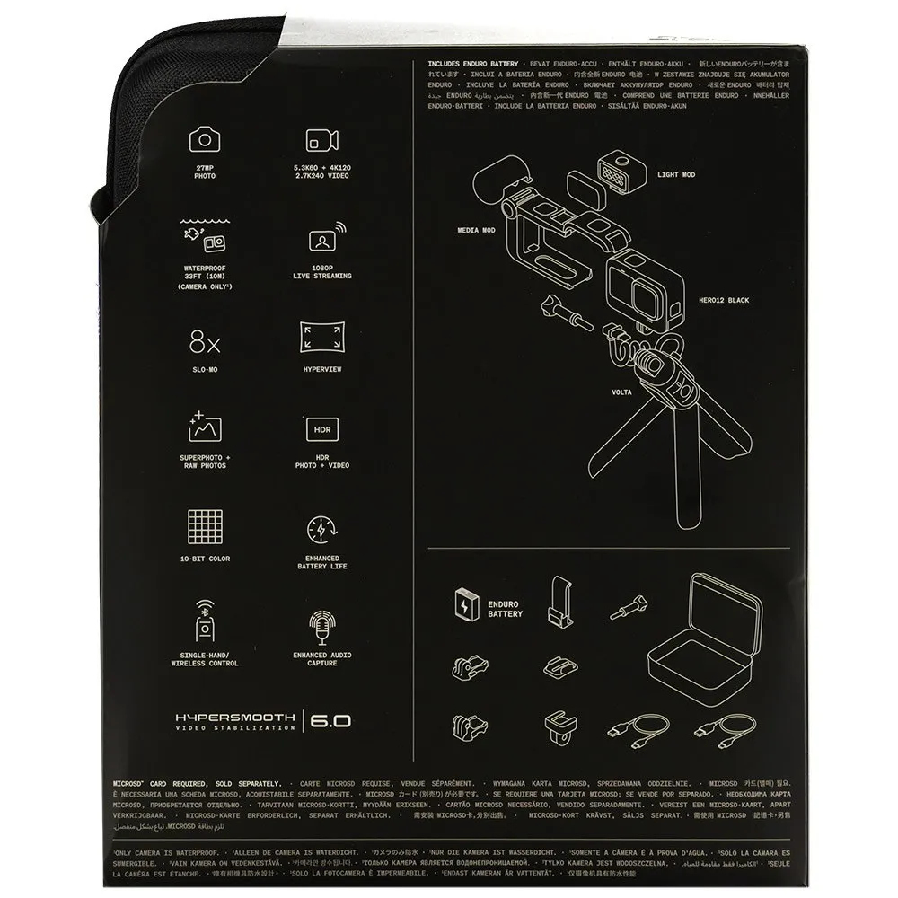 GoPro HERO12 Black Creator Edition Action-Kamera