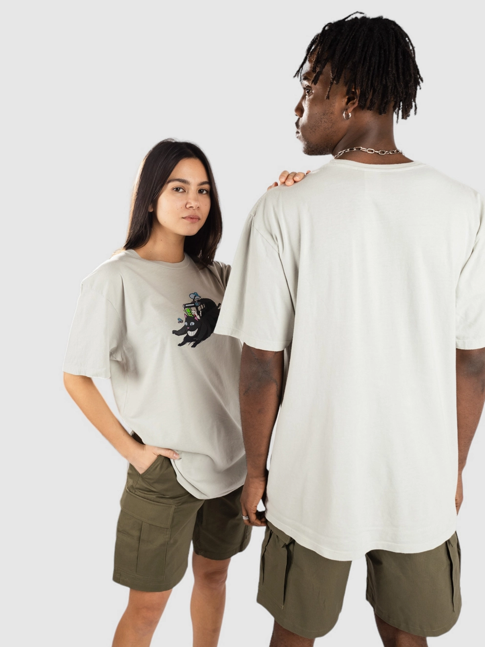 RIPNDIP Adventure Bus T-Shirt grey