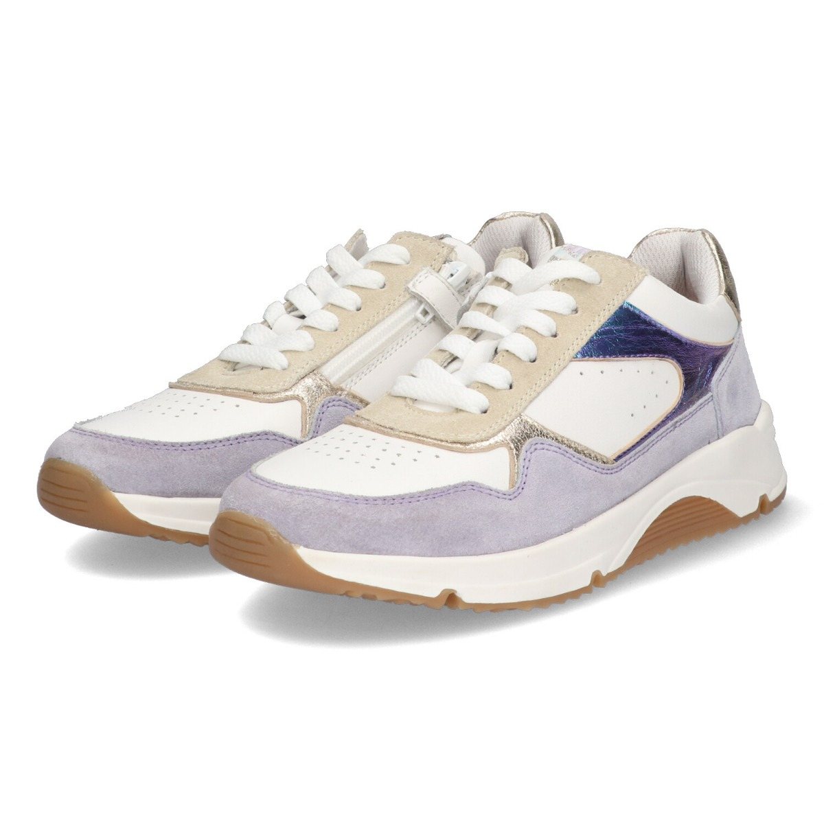 Feedhra Flow - Lage Sneakers Braqeez Paars