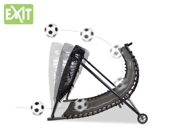 EXIT Rebounder Training Station, Rektangulær, Justerbar vinkel, Multi-station rebounder, Sort