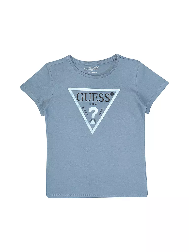 GUESS Mädchen T-Shirt blau