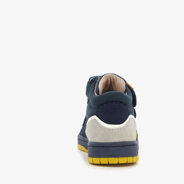 TwoDay hoge leren jongens sneakers blauw