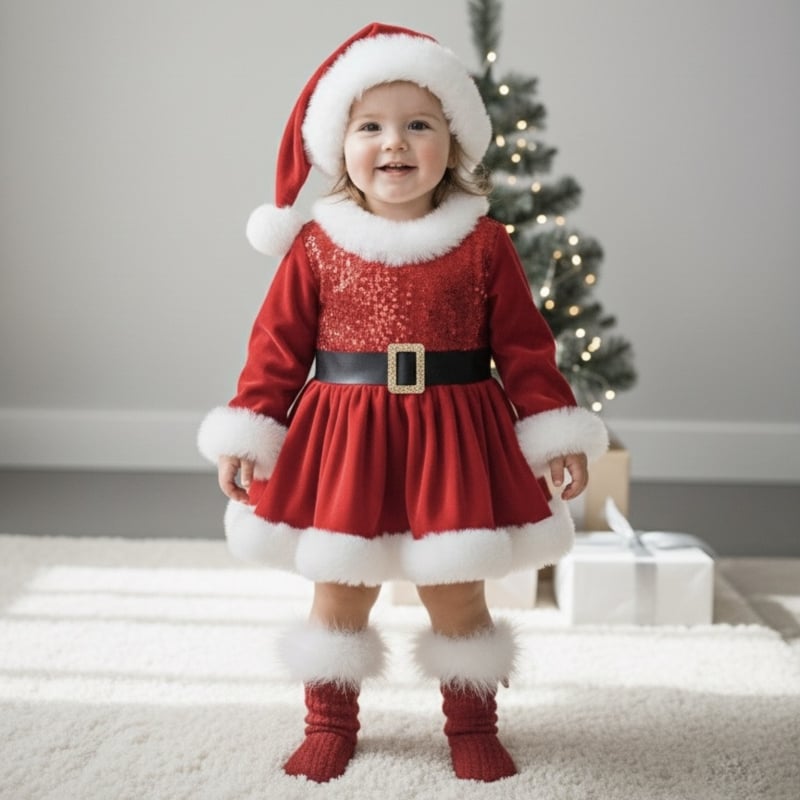 Santa baby dress & more